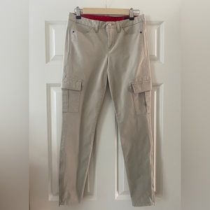 SPERRY Skinny Cropped Cargo Pants/Jeans Size 4